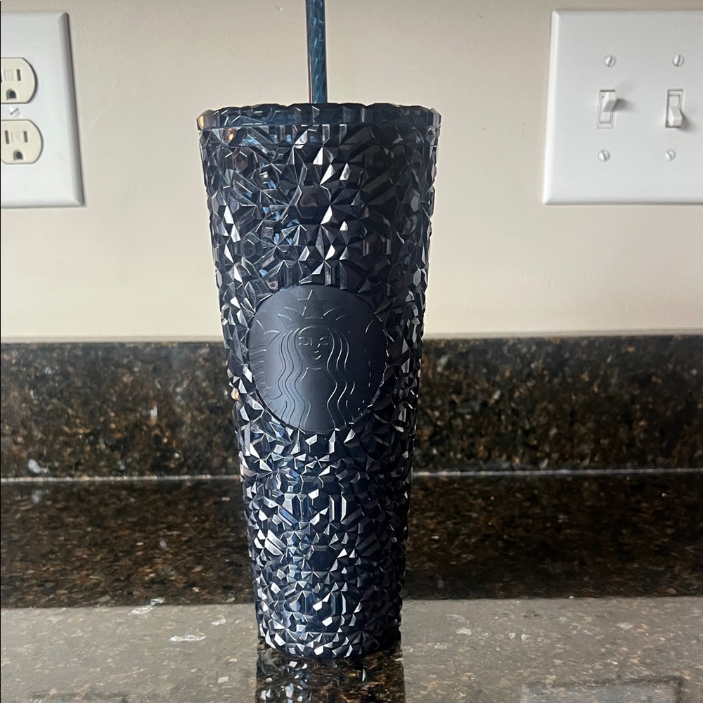 Starbucks Midnight Blue Faceted Tumbler